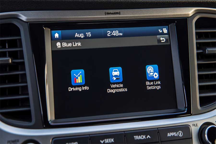 Màn hình cảm ứng trên xe Hyundai Accent 2020